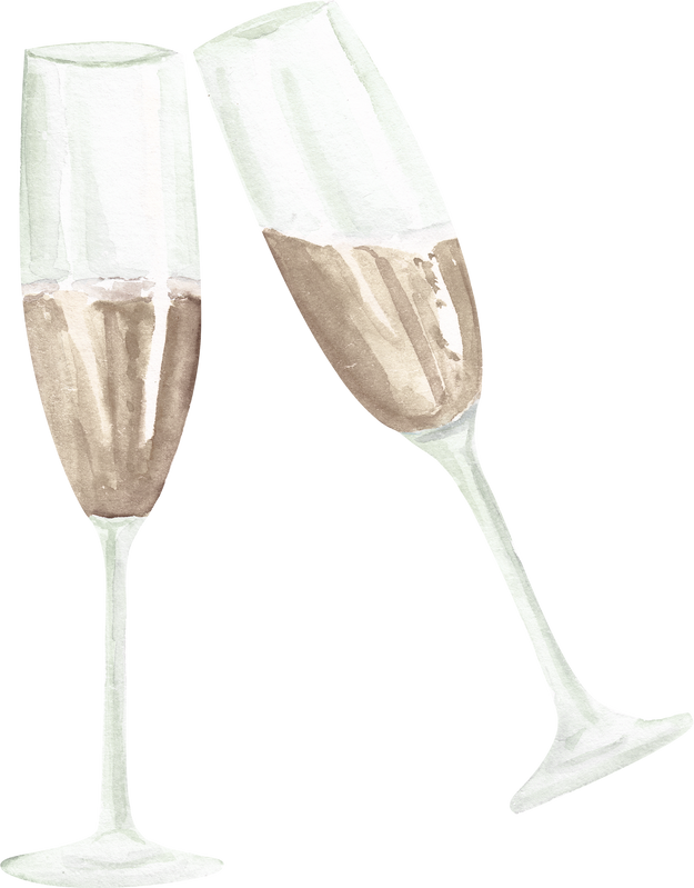 Copas de champagne